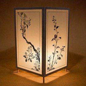 Japanese Lampshade, Bedside Design, Japanese Inspired Bedroom, Japanese Style Bedroom, Japanese Trends, Paper Lamps, Japanese Lamp, Japanese Lamps, Wooden Lamps