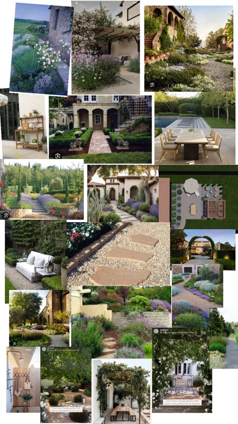 Inspiration for designing a Tuscan front lawn and backyard Tuscan Inspired Backyard, Tuscan Backyard, Tuscan Inspired, Front Lawn, Backyard Inspo, Lawn, Design