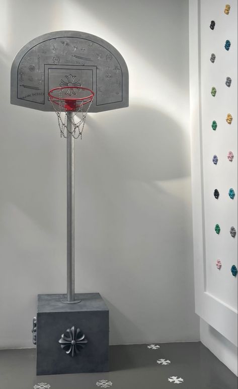 Chrome Hearts Furniture, Suede Brooks, Parlor Decor, Vinyl Art Toys, Kids Bedroom Designs, Future Apartment Decor, Apartment Life, Basketball Hoop, Chrome Hearts