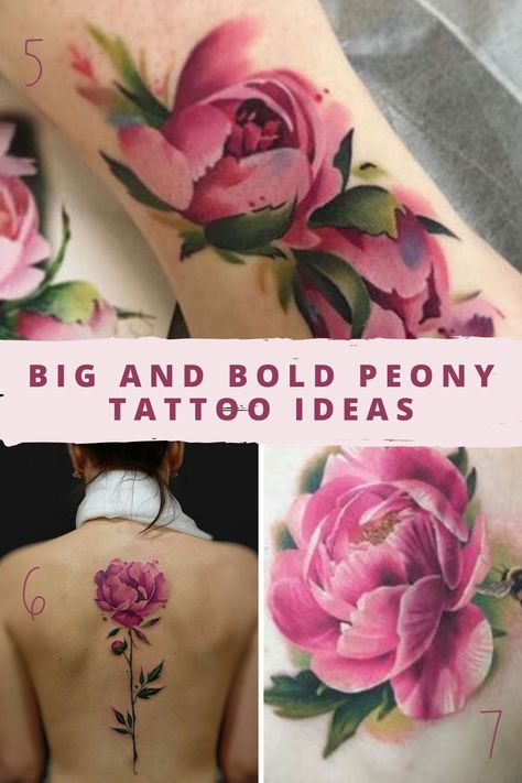 43 Pretty Peony Tattoo Ideas - TattooGlee Peony Memorial Tattoo, Floral Tattoo Coverup Cover Up, Peony Tattoo Cover Up, Watercolor Tattoo Flower Peony, Pink Peonies Tattoo, Peony Tattoo Wrist, Back Floral Tattoo Women, Peony Back Tattoo, German Tattoo Ideas For Women