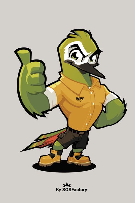 Bird Mascot Design, Mascot Design Ideas, Mascot Design Character, Mascot Drawing, Mascot Ideas, Bird Mascot, Brand Mascot, Car Mascot, Mascot Illustration