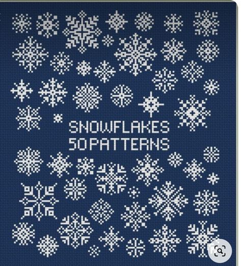 Snow Flake Cross Stitch Pattern, Snowflake Knitting Chart, Pixel Snowflake, Cross Stitch Snowflake, Snowflake Cross Stitch Pattern, Colorwork Knitting Patterns, Snowflake Cross Stitch, Soda Can Crafts, Advanced Knitting