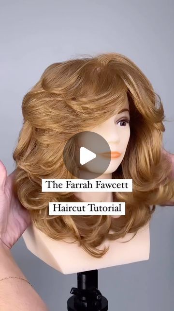 Farrah Fawcett Haircut, Farah Fawcett Hair, Feathered Layers, Framing Layers, Haircut Tutorial, Face Framing Layers, Farrah Fawcett, Feathered Hairstyles, Face Framing