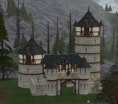 Hood Deco Castle: Castle Cleycourt - Screenshots - The Sims 4 Worlds - CurseForge Sims 4 Worlds, Kerbal Space Program, App Home, Best Mods, World Of Tanks, File Image, Brand Guidelines, The Sims 4, World Of Warcraft