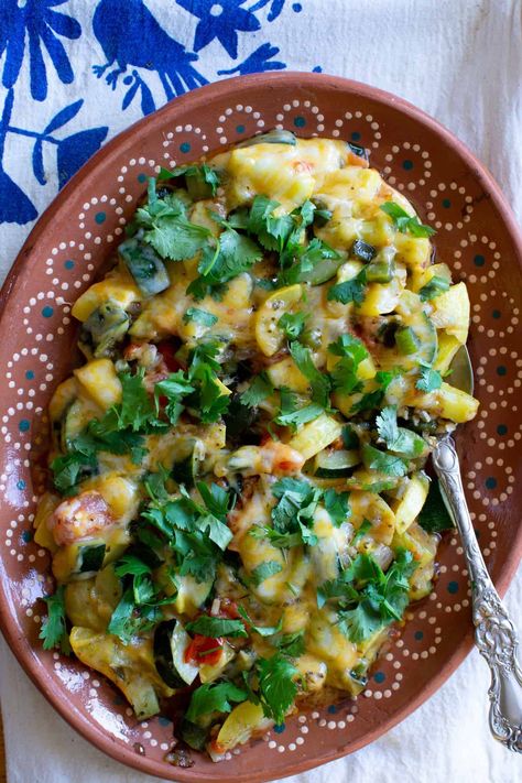 What's the most popular part of Thanksgiving? The sides of course! Here are two, super easy, colorful, and absolutely delicious Mexican side dishes to add to your table this year. #Mexicansidedishes #thanksgivingsides #Mexicansides #calabacitas #ad Healthy Latin Recipes, Calabacitas Recipe, Mexican Zucchini, Mexican Side, Healthy Mexican Recipes, Mexican Side Dishes, Christmas Side Dishes, Healthy Mexican, Thanksgiving Recipes Side Dishes