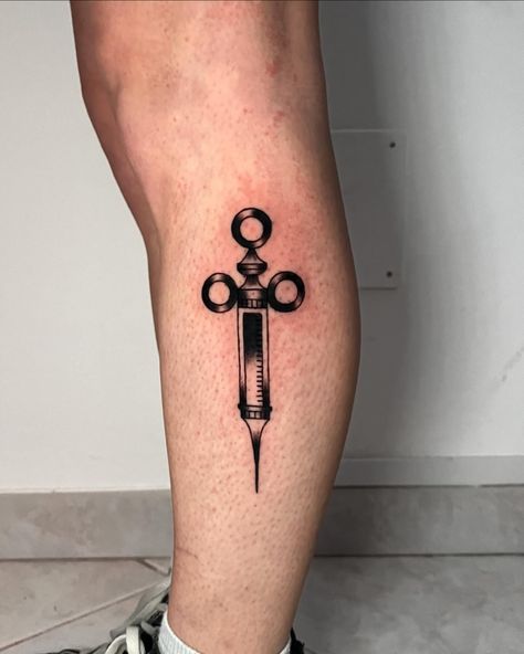 💉💉💉 • • • • • #nurse #tattoo #syringe #oldschool #itspirro Syringe Tattoo, Nurse Tattoo, May 21, Tattoo Ideas, Tattoo Designs, Tattoos, On Instagram, Quick Saves, Instagram