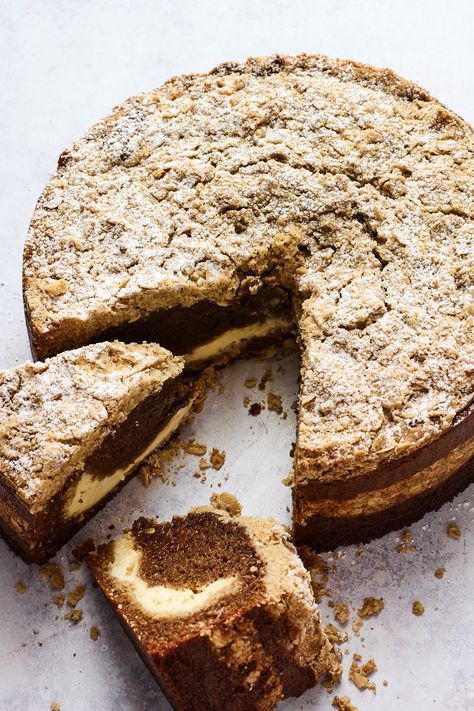 Classic Coffee Cake, Espresso Powder, Nyt Cooking, Coffee Cake Recipes, Coffee Cream, Cream Cheese Filling, Cannoli, Food Cakes, Coffee Flavor