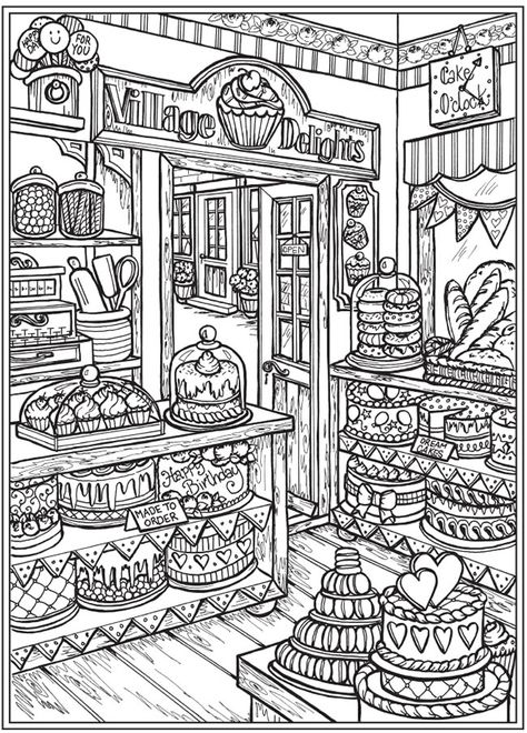 Dover Publications Coloring Pages, Coloring Pages Funny, Dover Coloring Pages, Dover Publications Coloring, Colouring Ideas, Creative Haven Coloring Books, Adult Colouring Printables, Barbie Coloring Pages, Adult Coloring Designs