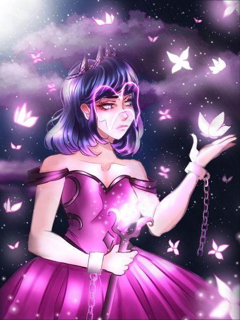 Marrinette from miraculous ladybug akumatized as princess justice. By waty art. Princess Justice, Marinette Akumatized, Princess Justice Marinette, Akumatized Marinette, Miraculous Wallpaper, Miraculous Ladybug Oc, Miraculous Ladybug Fan Art, Anime Princess, Ladybug Comics