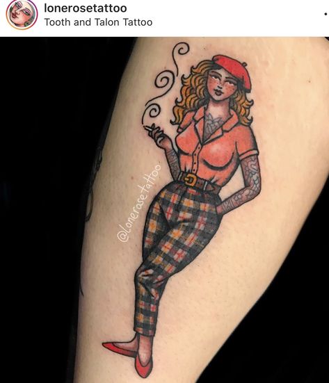 Pin Up, Tattoos