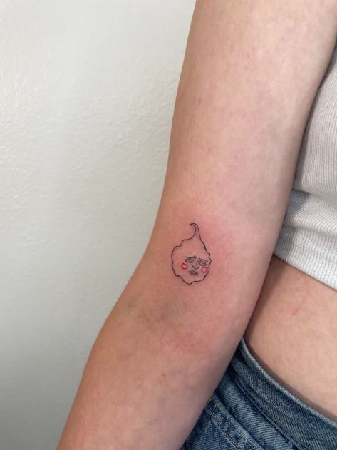 Mob Physco Tattoo Ideas, Mob Physco Tattoo, Mob Physco 100 Tattoo Ideas, Mob Tattoo Design, Joji Tattoos Ideas, Persona Tattoo, A Little Life Tattoo, Simple Anime Tattoos, Mob Tattoo