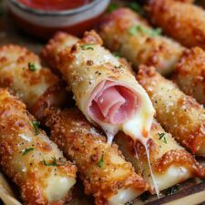 Cheese Mozzarella, Finger Foods Easy, Appetizers Easy Finger Food, Best Appetizer Recipes, Mozzarella Sticks, Recipes Appetizers And Snacks, Baked Ham, Appetizer Bites, Football Food