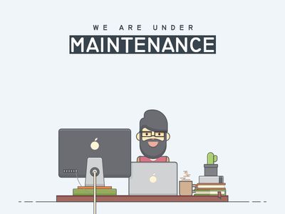 Under Maintenance Page Under Maintenance Design, Under Maintenance Quotes, Dashboard Design, Black Work, Under Maintenance, User Experience, Error 404, Online Learning, Page Design