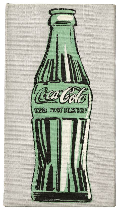 Andy Warhol (1928-1987) | Coke Bottle | 1960s, Paintings | Christie's Andy Warhol Pop Art Paintings, Andy Warhol Artwork, Warhol Paintings, Richard Hamilton, Andy Warhol Pop Art, Andy Warhol Art, Warhol Art, Great Works Of Art, Coke Bottle