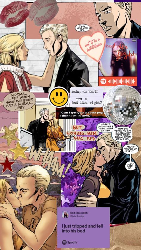 They carry the comics #Buffy #btvs #spuffy #spike Buffy Spike Comic, Spike And Buffy, Buffy And Spike, Btvs Spike, Sarah Michelle Gellar Buffy, Spike Buffy, Buffy The Vampire, Buffy The Vampire Slayer, Vampire Slayer