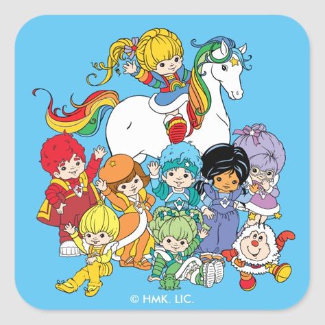 Rainbow Brite Cartoon, Rainbow Bright Characters, Rainbow Brite Characters, Rainbow Brite Stickers, 80s Cartoon Shows, Best 90s Cartoons, 80s Cartoon Characters, 80s Characters, Cartoons 80s 90s