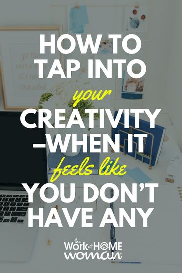 No matter how creative you are, we all experience dry spells. Here are ten ways to tap into your creativity, even if it feels like you don’t have any. #creative #creativity #inspiration #motivation  https://www.theworkathomewoman.com/tap-into-your-creativity/ Tapping Into Creativity, Solopreneur Quotes, Crafts Corner, Creativity Inspiration, Online Job, Job Work, Work From Home Tips, Part Time Jobs, Find Work