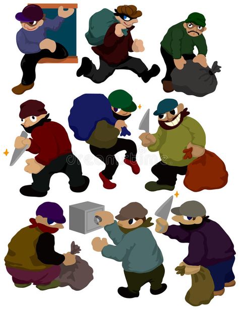 Thief Drawing, Graphics Inspiration, Vector Graphics, Stock Images Free, Stock Vector, Vector Illustration, Royalty Free, Mario Characters, Drawings