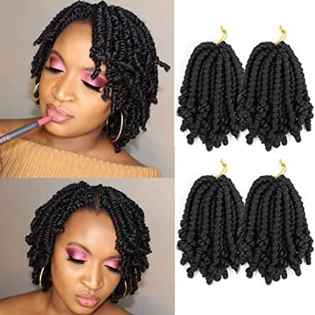 Short Crochet Braid Styles, Short Crochet Braids Hairstyles, Short Crochet Braids, Crochet Braids Twist, Curly Crochet Braids, Marley Braids, Spring Twist Hair, Short Crochet, Braids Twist