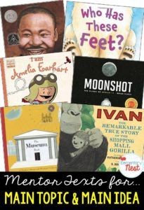 Nonfiction Reading Activities, Reading Main Idea, Teaching Main Idea, Dr King, Primary Activities, Nonfiction Reading, 4th Grade Reading, 3rd Grade Reading, 2nd Grade Reading