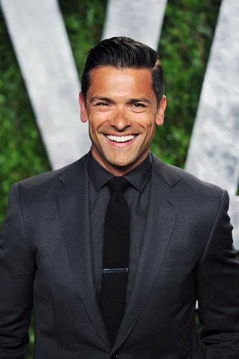 Hey Hi Hello, Please Enjoy 22 Hot-as-Hell Pictures of Mark Consuelos Latino Man, Mark Consuelos, Graydon Carter, Latina Magazine, Celebrity Haircuts, Envy Clothing, Latino Men, Kelly Ripa, Oscar Party