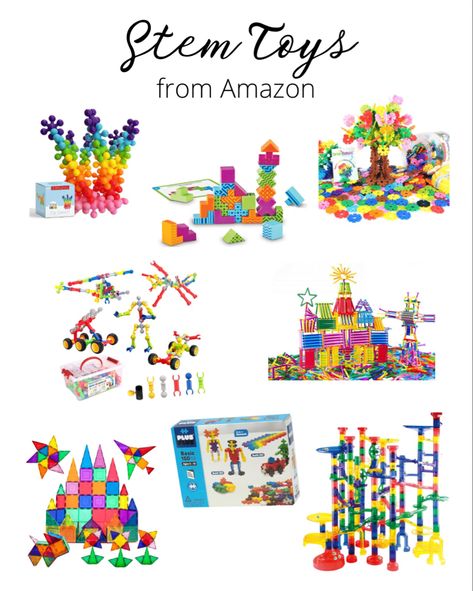 Stem Toys For Kindergarten, Kindergarten Classroom Toys, Toys For Kindergarten, Classroom Toys, Kindergarten Toys, Stem Bins, Quiet Play, Stem Classroom, Open Ended Toys