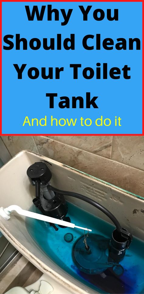 Water Flows from the tank to the bowl during flushing. If a tank is dirty (due to mineral deposits and hard water stains) the dirty water will also flow down to your bowl, and might also clog the siphon jet and rim holes #bathroom #toilet #cleaning Toilet Bowl Cleaner Hacks, Cleaning Toilet Tank, Toilet Hard Water Stains, Housekeeping Hacks, Easy House Cleaning, Grease Cleaner, Cleaning Bathroom, Kitchen Clean, Diy Toilet