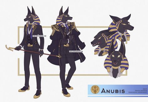 Anime Egyptian, Ancient Egyptian Gods, The Afterlife, Egypt Art, Egyptian Mythology, Mythology Art, Fantasy Creatures Art, Mythical Creatures Art, I Changed