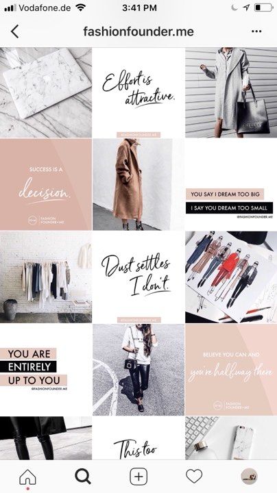 FashionFounder.me Instagram Feed Instagram Grid Layout, Instagram Feed Tips, Instagram Design Layout, Insta Layout, More Followers On Instagram, Instagram Feed Layout, Instagram Theme Feed, Instagram Branding, Instagram Template Design