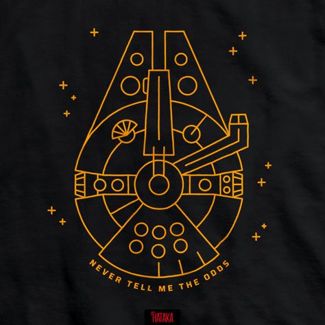 Millenium Falcon Wallpaper, Never Tell Me The Odds Tattoo, Star Wars Line Art, Never Tell Me The Odds, Star Wars Commando, Star Wars Embroidery, Star Wars Classroom, Key Tattoos, Watercolor Tattoo Flower