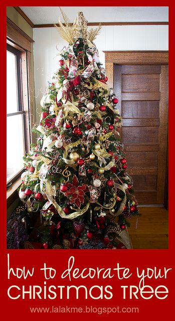 How to Decorate Your Christmas Tree--A Five Part Series to Help You Have the Most Gorgeous Tree Ever! Decorate A Christmas Tree, Decorate Christmas, Tree Beautiful, Tree Decorating, Tree Garland, Tree Lights, Beautiful Christmas Trees, Gorgeous Christmas, Tree Diy