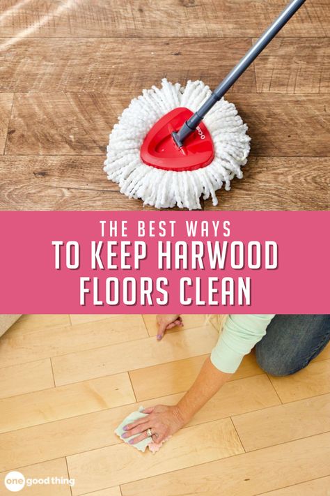 The BEST Tips to Keep Hardwood Floors Clean Diy Hardwood Floor Cleaner Castile Soap, How To Clean Real Hardwood Floors, How To Clean Floors, How To Mop Hardwood Floors, Homemade Hardwood Floor Cleaner, How To Deep Clean Hardwood Floors, Cleaning Engineered Hardwood Floors, Best Way To Clean Hardwood Floors, Clean Wood Floors