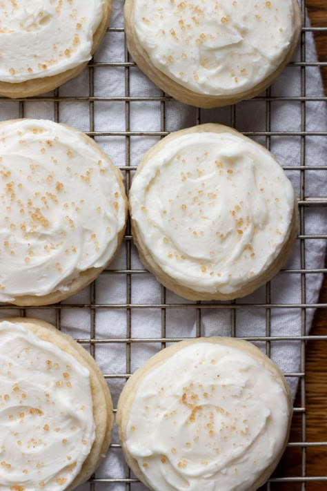 Sourdough Discard Cut Out Sugar Cookies - letsmakesourdough.com Sourdough Discard Sugar Cookie Bars, Sourdough Brookies, Sourdough Sugar Cookies, Bake Goods To Sell, Sourdough Microbakery, Sourdough Goodies, Sourdough Discard Cookies, Simple Cookie Dough Recipe, Best Sourdough Starter Recipe