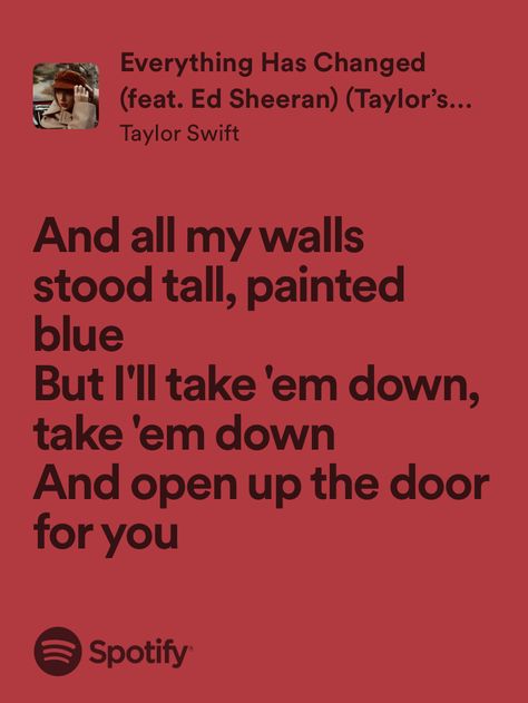 Everything Has Changed Taylor Swift Lyrics, Change Taylor Swift Lyrics, Taylor Swift Everything Has Changed, Everything Has Changed Taylor Swift, Folklore Painting, Best Motto, Everything Has Changed, Taylor Lyrics, Everything Has Change