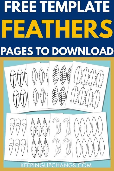 Native American Doodles, Feather Stencil Templates, Free Native American Printables, Pictures Of Feathers, Native American Patterns Templates Free Printable, Native American Coloring Pages Free Printable, Feather Template Printable Free Pattern, Turkey Feather Template Free Printable, Feather Template Printable Free