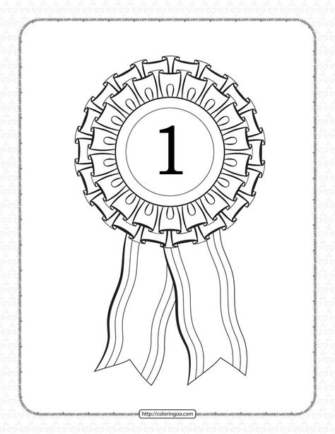 Free Printable First Place Rosette Ribbon Pdf Sheet 1st Place Ribbon, Ribbon Printable, First Place Ribbon, Free Alphabet Chart, Subbing Ideas, Free Place Card Template, Leaf Template Printable, Rosette Ribbon, Horse Ribbons