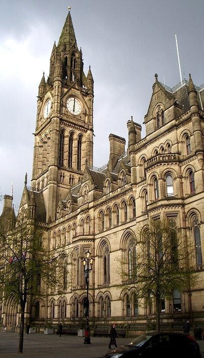 Manchester Town Hall- high Victorian Gothic - every time they make a Westminster… Manchester Pride, Manchester Town Hall, Uk City, Manchester England, Salford, Greater Manchester, England And Scotland, England Travel, City Break