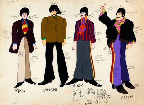 Beatles Yellow Submarine animation cel Heritage Auctions Yellow Submarine Art, Submarine Movie, Beatles Cartoon, Beatles Graphic, Beatles Yellow Submarine, Beatles Art, Beatles Yellow, Buddy Holly, The Fab Four