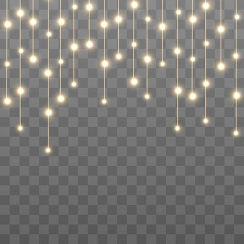 Christmas lights, lights bulbs, glowing ... | Premium Vector #Freepik #vector #fairy-light #fairy-lights #party-light #led Lights Png, New Year's Party, Vector Christmas, Party Lights, Vector Png, Png Vector, Christmas Vectors, New Years Party, Digital Invitations