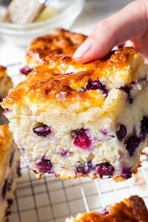 Bo Berry Biscuits, Chimney Cakes, Buttermilk Blueberry, Blueberry Biscuits, Cooks Country, Blueberry Tea, Cooks Country Recipes, Simply Stacie, Blueberry Breakfast Cake