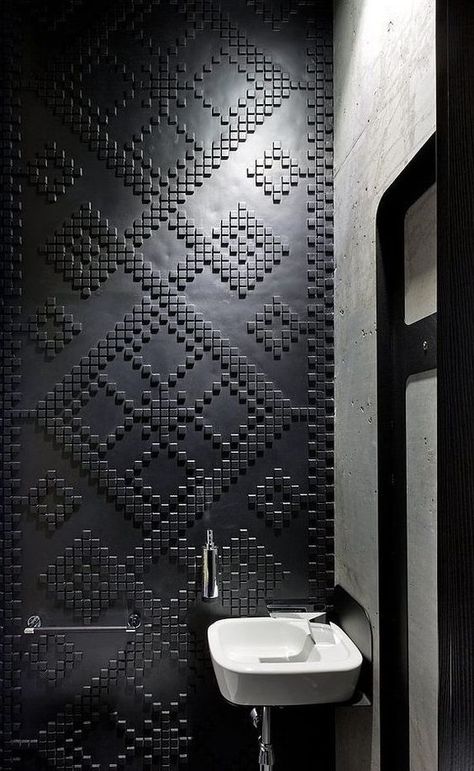 Sergey Makhno, Architects Office, Keramik Design, Wall Treatments, Bathroom Inspiration, Tile Bathroom, Bathroom Wall, Bathroom Interior, Interior Details