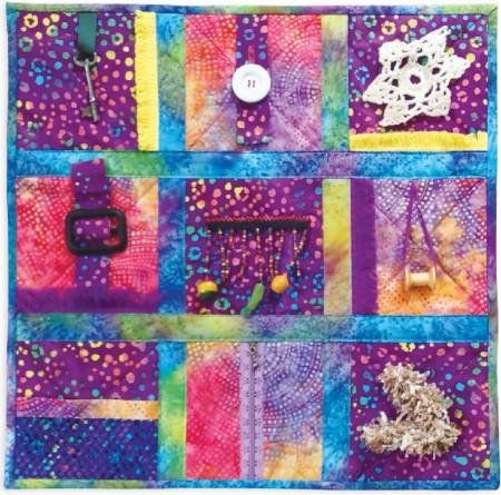 Fidget Sensory Mat Pattern Sensory Mat, Baby Tummy Time, Fidget Blankets, Fidget Quilt, Group Project, Tree Quilt, Busy Board, Lace Doilies, Tummy Time