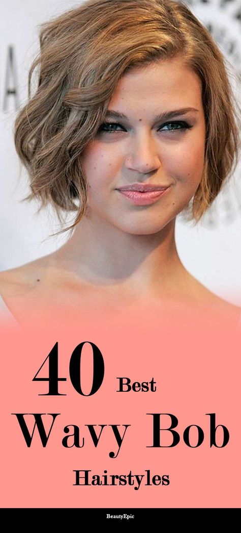 Hairstyles For Short Wavy Hair Over 50, Short Haircuts For Thick Hair Wavy Bob Styles, Bob Hairstyles For Thick Hair Wavy, Short Bob Hairstyles For Wavy Hair, Inverted Wavy Bob Hairstyles, Short Hair For Naturally Wavy Hair, Choppy Layered Bob Hairstyles Texture Short Wavy, Hairstyles Wavy Short Hair, Bobs For Wavy Fine Hair