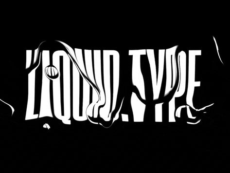 Liquid Type by edum on Dribbble Liquid Font Typography, Liquid Motion Graphics, Type Animation Gif, Liquid Logo Design, Liquid Graphic Design, Liquid Animation, Liquid Typography, Liquid Text, Motion Graphics Trends