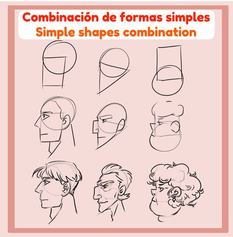 Combination of simple shapes to give variety to the skull and jaw. Jaw Shapes, Portrait Tutorial, People Drawing, Drawing Guides, Structural Analysis, Art Clip, Cartoon Faces, Square Faces, Guided Drawing