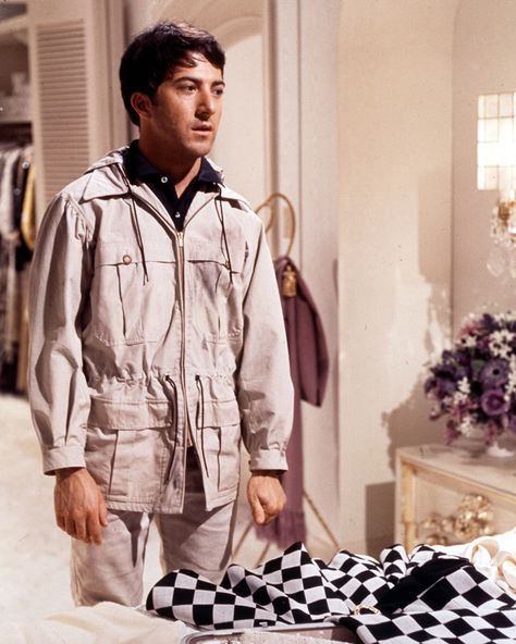 Dustin Hoffman in the Movie 'The Graduate' Dustin Mcneer, Dustin Hoffman Hook, Dustin Dollin, Dustin Hoffman The Graduate, The Graduate 1967, Dustin Johnson Golf, Dustin Hoffman, Ivy League Style, Middle Child