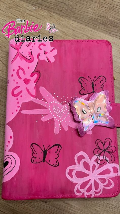 The Barbie Diaries Aesthetic, The Barbie Diaries, Barbie Diaries, Personal Investigation, Sketchbook Cover, Secret Diary, Sewing Space, Barbie Diy, S Diary