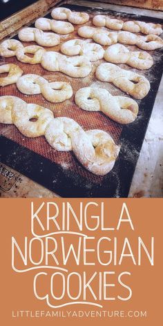 Kringla Cookies, Kringla Recipe, Norwegian Cookies, Norwegian Cuisine, Nordic Recipe, Cookies Holiday, Holiday Baking Recipes, Norwegian Food, Soft Sugar