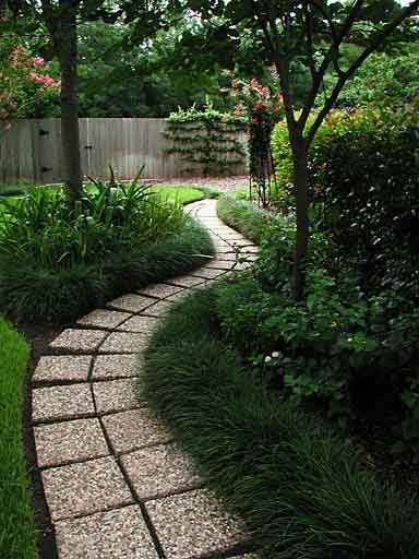 Landscaping Around Trees, Walkways Paths, Garden Walkway, Easy Landscaping, Low Maintenance Landscaping, Stone Path, Have Inspiration, The Secret Garden, Garden Path