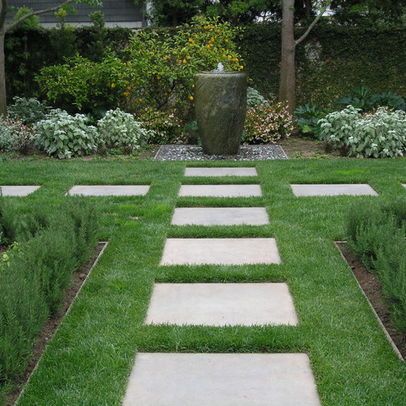 Paver Path With Grass In Between, Limestone Pavers Walkways, Pathway With Grass In Between, Checkered Grass Pavers, Pavers In Grass Walkways, Grass Pavers Walkway, Paver Walkway With Grass In Between, Stepping Stones In Grass Lawn, Grass With Stepping Stones